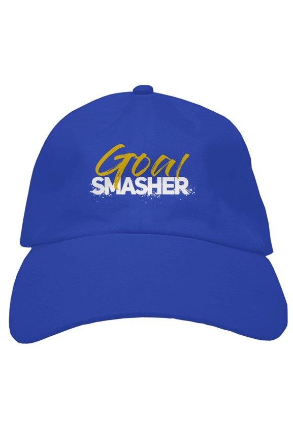 Goal Smasher Nation Dad Hat (electric blue)