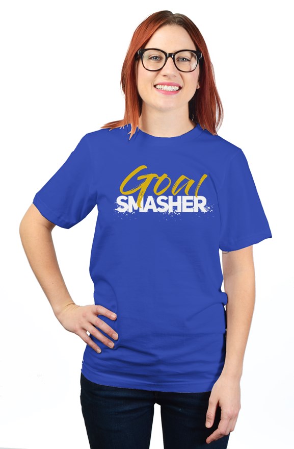 Goal Smasher - Blue Tshirt